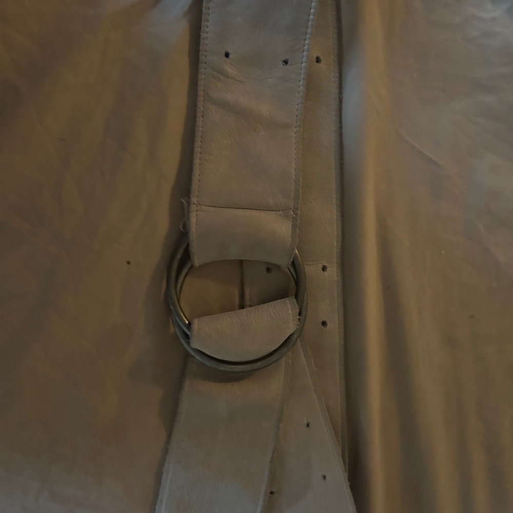 ABS Allen Schwartz Leather Belt